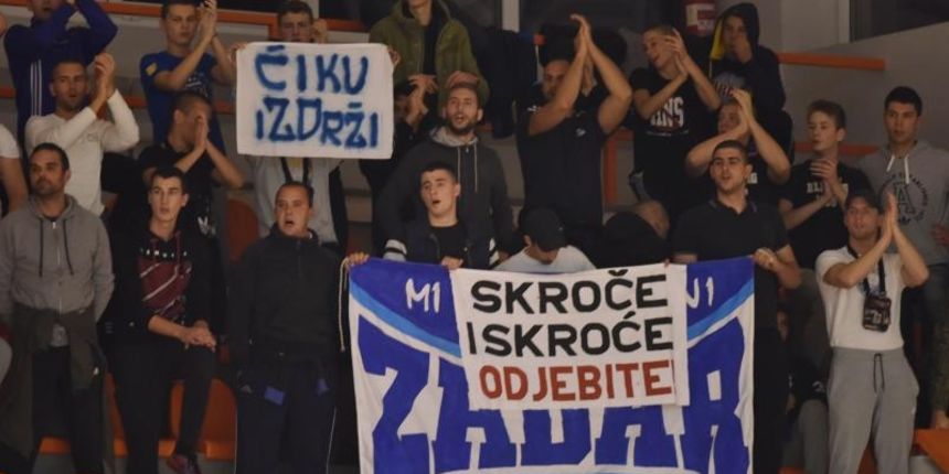 A-1 liga, 5. kolo: KK Jolly – KK Zadar 87-57. Foto: Hrvoje Jelavić/PIXSELL A-1 liga, 5. kolo: KK Jolly – KK Zadar 87-57. Foto: Hrvoje Jelavić/PIXSELL