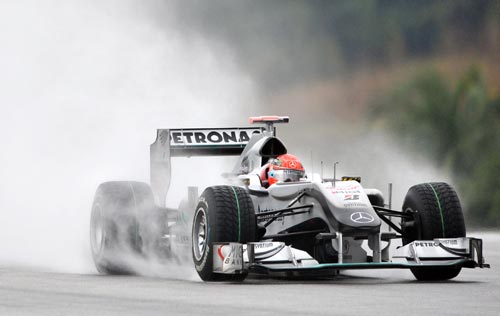 Michael Schumacher VN Malezije, kvalifikacije Michael Schumacher VN Malezije, kvalifikacije