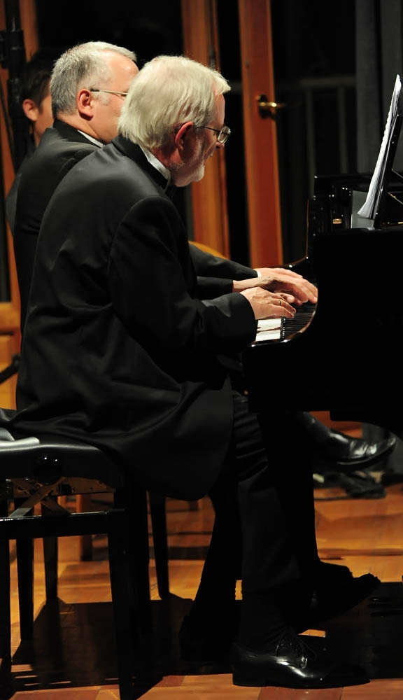 51. Glazbene večeri u Sv. Donatu: Glasovirski duo Jando i Mocsari, foto: N. Marčev