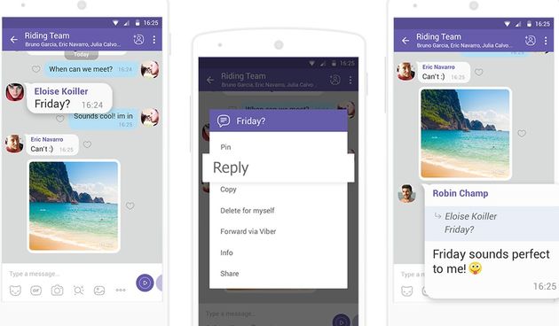 Viber- grupni odgovor