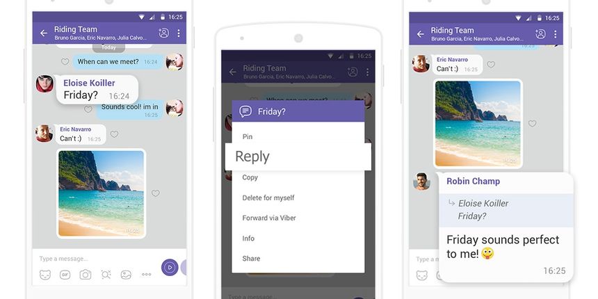 Viber- grupni odgovor