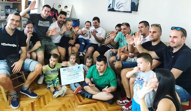 Udruzi za Down sindrom Zadarske županije donirana sredstva s humanitarne utakmice u Jazinama