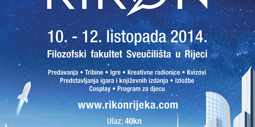 17. konvencija Rikon posvećena SF-u, znanosti i domaćim računalnim igrama 17. konvencija Rikon posvećena SF-u, znanosti i domaćim računalnim igrama