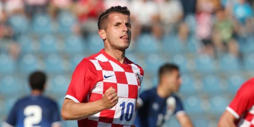 07.06.2015., Varazdin – Prijateljska nogometna utakmica izmedju Hrvatske i Gibraltara. Anas Sharbini. Photo: Marko Lukunic/PIXSELL 07.06.2015., Varazdin – Prijateljska nogometna utakmica izmedju Hrvatske i Gibraltara. Anas Sharbini. Photo: Marko Lukunic/PIXSELL