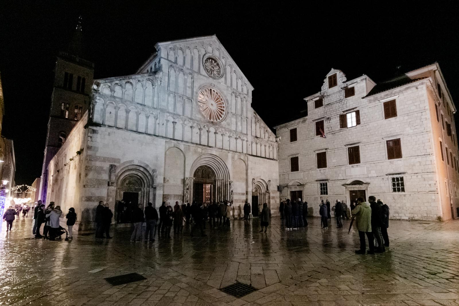 Polnoćka u katedrali svete Stošije