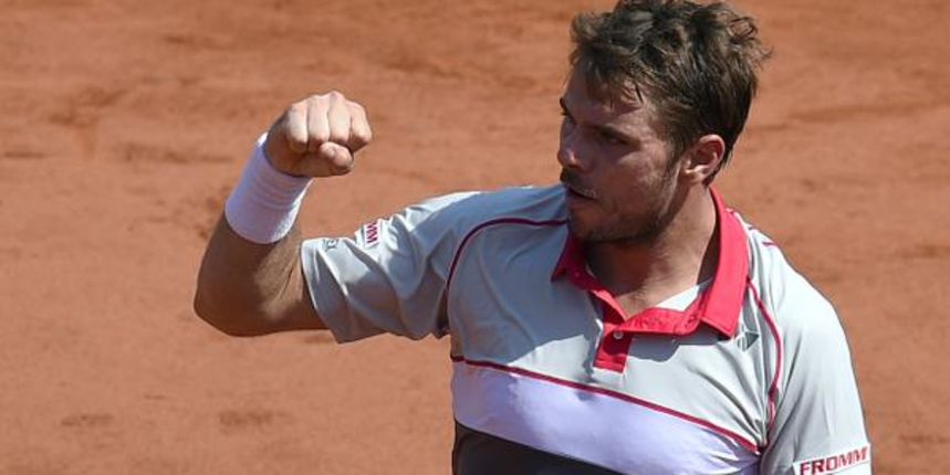 Stanislas Wawrinka, foto: BBC/twitter Stanislas Wawrinka, foto: BBC/twitter