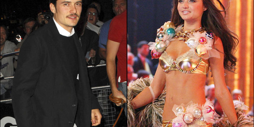 Orlando Bloom i Miranda Kerr (Foto: img.thesun.co.uk)