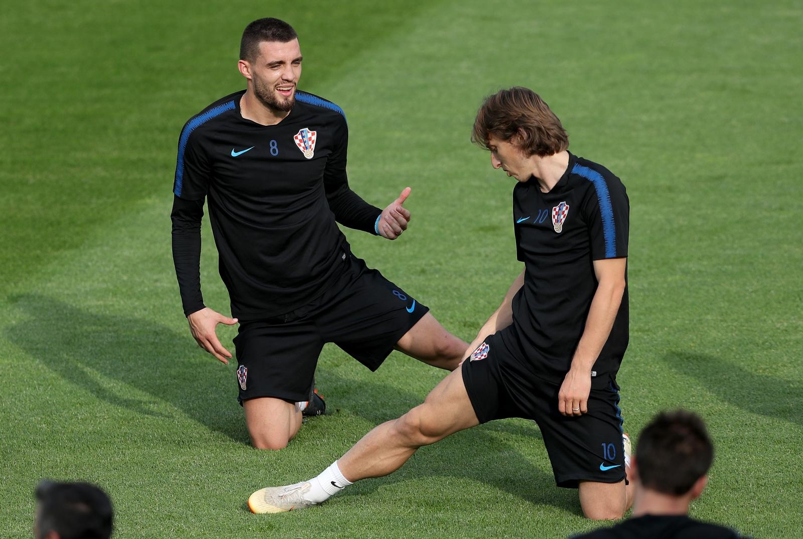 Posljednji trening hrvatske reprezentacije pred finale Svjetskog prvenstva