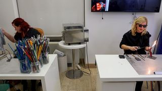 Demonstracija puhanja stakla @ Muzej antičkog stakla