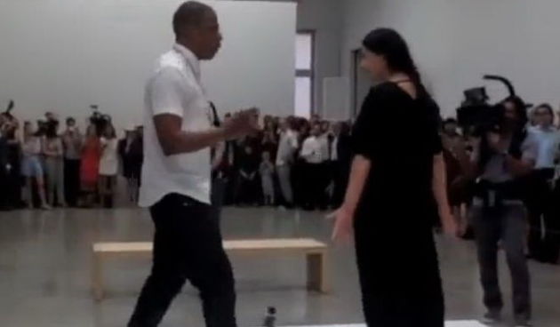 Marina Abramović na pozornici s Jay-Z-jem!