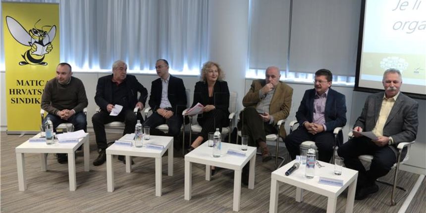 Matica hrvatskih sindikata, Foto: Hina Matica hrvatskih sindikata, Foto: Hina