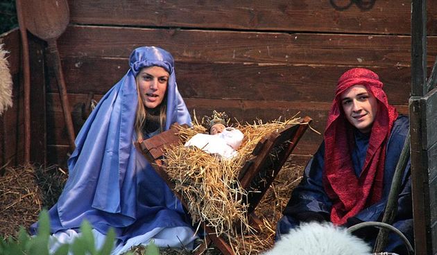 Žive jaslice u Diklu