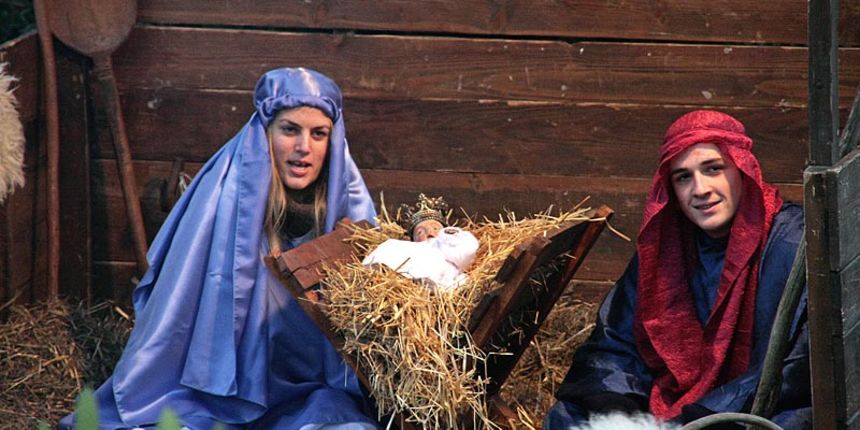 Žive jaslice u Diklu