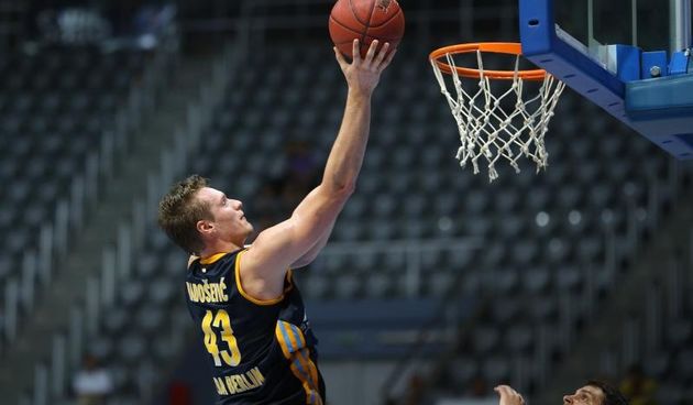 Drugi dan Zadar Basketball turnira u dvorani Krešimira Ćosića: susret izmedju Galatasaray Liv Hospital i Alba Berlin. Photo: Filip Brala/PIXSELL