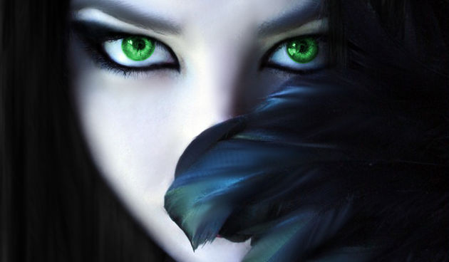 Mistična žena, mistična djevojka, horoskop