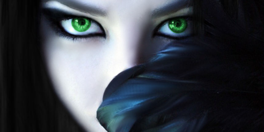 Mistična žena, mistična djevojka, horoskop