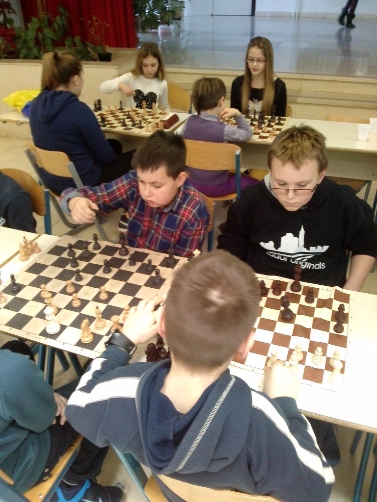 OŠ Smiljevac: Prvenstvo u šahu