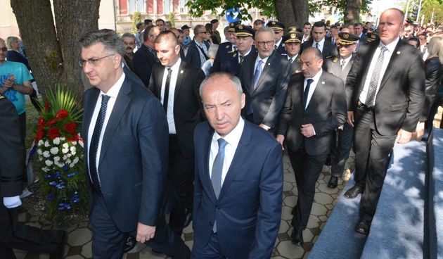 Andrej Plenković i Damir Krstičević