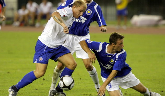 Split, 020809.
Stadion na Poljudu.
Nogomet, T- Com 1. HNL, susret 2. kola Hajduk – Zadar.
Odlukom Disciplinske komisije HNS-a nakon propusta u organizaciji i neprimjerenog ponasanja publike 28. svibnja na uzvratnoj utakmici finala Kupa protiv Dinama Hajdu