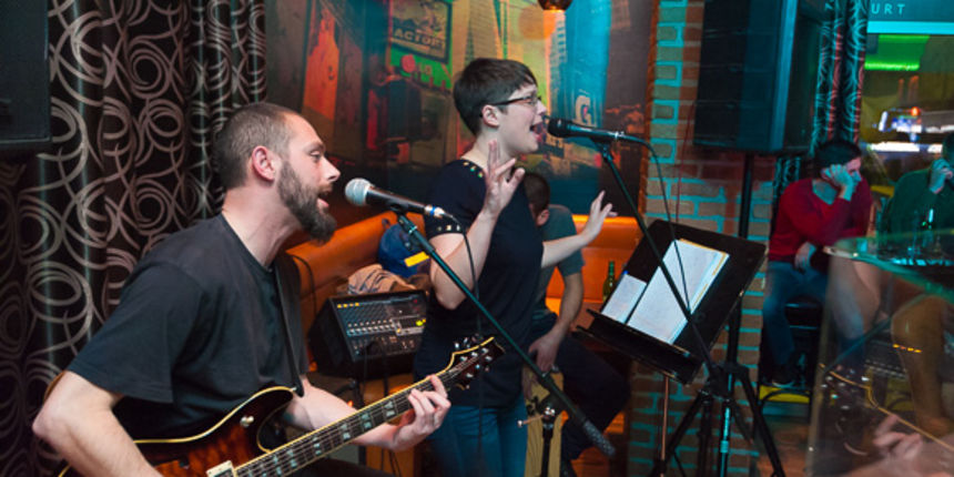 Scarlet Notes @ Factory Bar, 6.3.2015. (foto: Ivan Toman) Scarlet Notes @ Factory Bar, 6.3.2015. (foto: Ivan Toman)