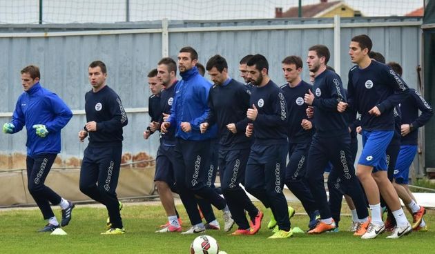 Igor Štimac odradio prvi trening kao nogometni trener NK Zadar, foto: Dino Stanin/PIXSELL