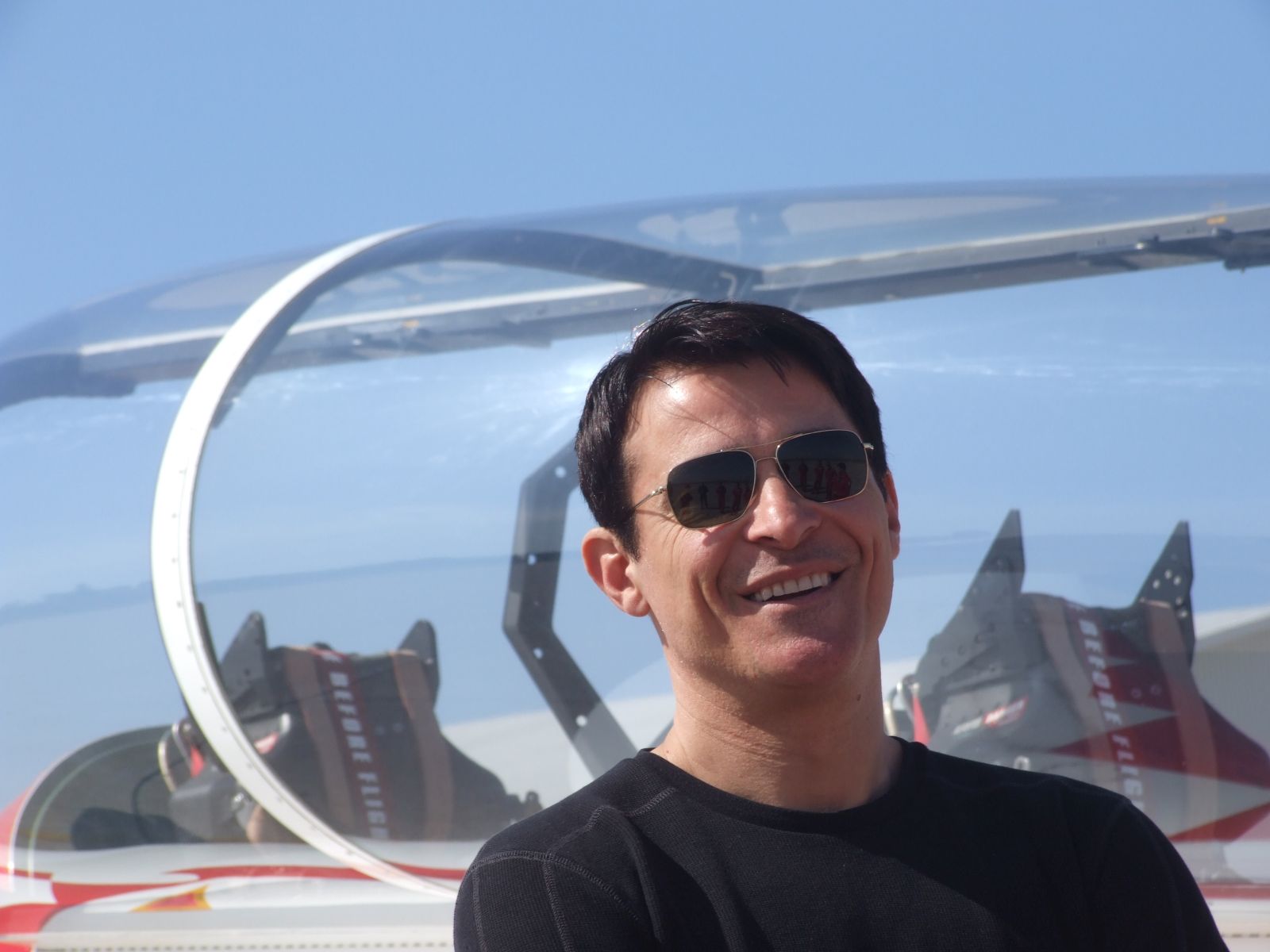 Goran Višnjić posjetio pilote u zrakoplovnoj bazi Zemunik