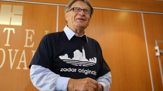 04.09.2014., Zadar – Press konferencija – Miroslav Ciro Blazevic – nakon sto je izabran za trenera NK Zadar. Photo: Filip Brala/PIXSELL 04.09.2014., Zadar – Press konferencija – Miroslav Ciro Blazevic – nakon sto je izabran za trenera NK Zadar. Photo: Filip Brala/PIXSELL