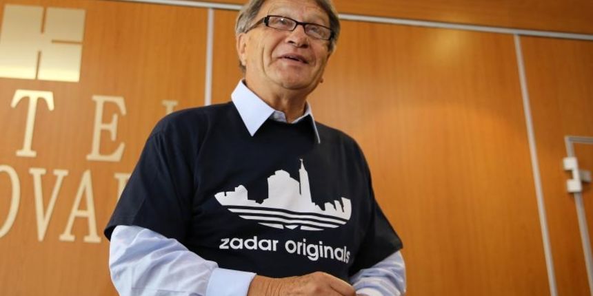 04.09.2014., Zadar – Press konferencija – Miroslav Ciro Blazevic – nakon sto je izabran za trenera NK Zadar. Photo: Filip Brala/PIXSELL 04.09.2014., Zadar – Press konferencija – Miroslav Ciro Blazevic – nakon sto je izabran za trenera NK Zadar. Photo: Filip Brala/PIXSELL