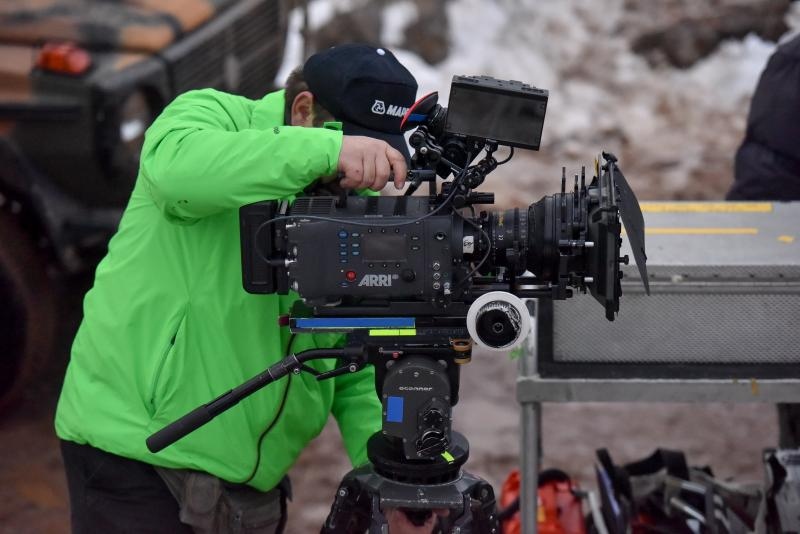 Goran Višnjić i ekipa na snimanju filma “General” Goran Višnjić i ekipa na snimanju filma “General”