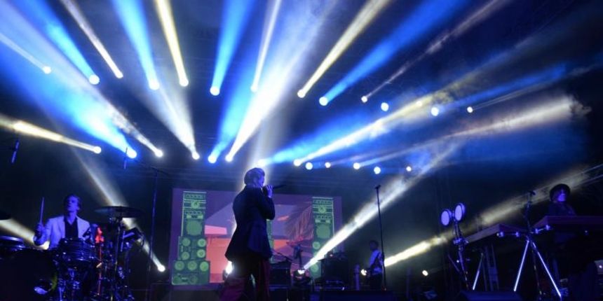 Druga vecer 10. INmusic festivala, najveceg open-air festivala u Hrvatskoj na kojem nastupaju svjetski poznati izvodjaci. Nastup britanske pjevacice Elly Jackson i njene electro pop atrakcije La Roux. Photo: Marko Lukunic/PIXSELL