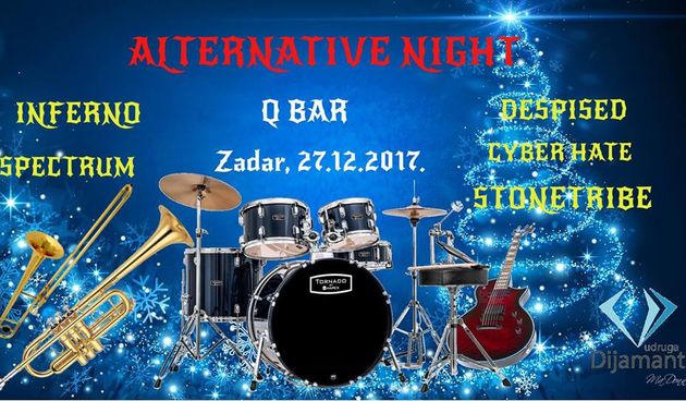 Alternative night u Q baru 27. prosinca