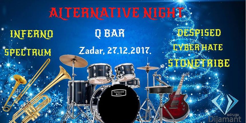 Alternative night u Q baru 27. prosinca