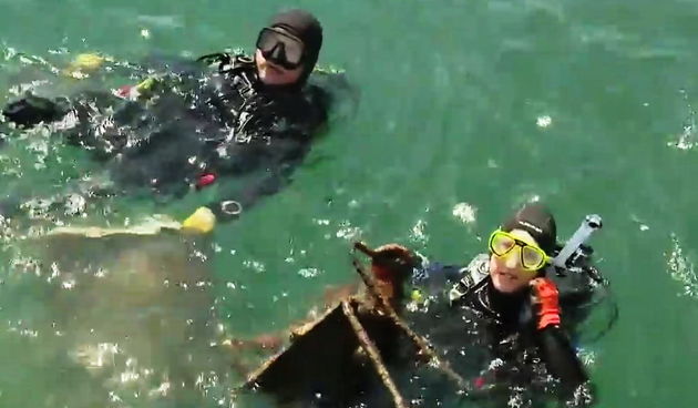 Akcija čišćenja podmorja u Zadru