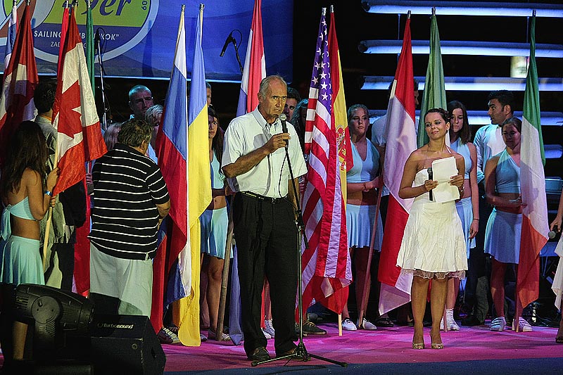 Otvaranje EP klase 49er u uvali Jazine (foto: Marin Gospić)