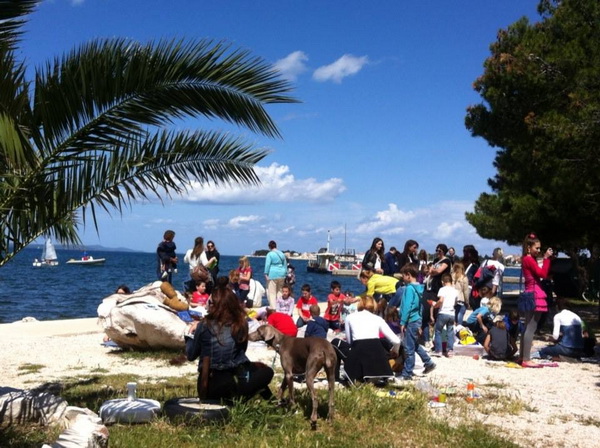 Eko akcija Radio Zadra na kupalištu Jadran Eko akcija Radio Zadra na kupalištu Jadran