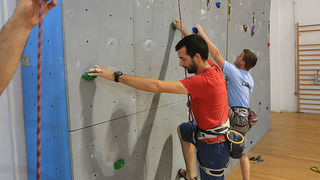 Bibinje: Natjecanje u sportskom penjanju na umjetnoj stijeni, foto: Leo Banić