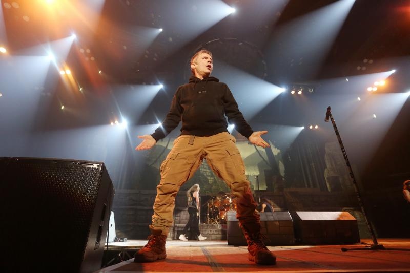 Grupa Iron Maiden nastupila je u prepunoj Spaladium areni u sklopu The Book of Souls turneje. Photo: Borna Filic/PIXSELL Grupa Iron Maiden nastupila je u prepunoj Spaladium areni u sklopu The Book of Souls turneje. Photo: Borna Filic/PIXSELL