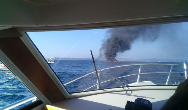 Požar na austrijskoj jahti