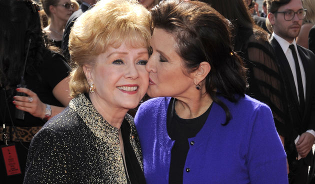 Debbie Reynolds i Carrie Fisher
