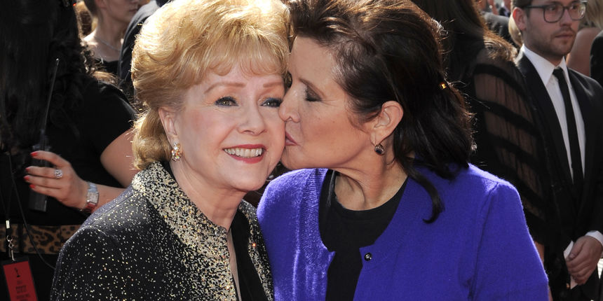 Debbie Reynolds i Carrie Fisher Debbie Reynolds i Carrie Fisher