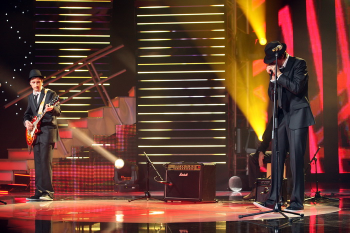 Zagreb, 121110
Super talent show Nove Tv.
Jadran film.
Na slici natjecatelji Dominik Grgic i Luka Tripalo
Foto: Biljana Gaurina / CROPIX Zagreb, 121110
Super talent show Nove Tv.
Jadran film.
Na slici natjecatelji Dominik Grgic i Luka Tripalo
Foto: Biljana Gaurina / CROPIX