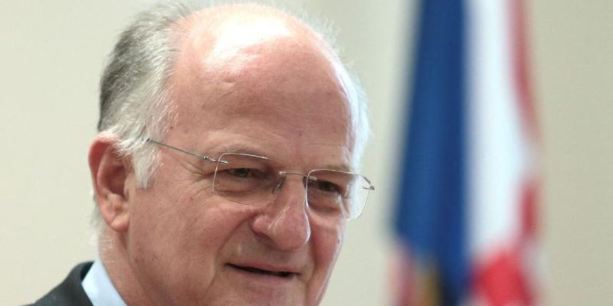 19.12.2013., Zagreb – Predsjednik Sabora Josip Leko odrzao je konferenciju za medije na kojoj je predstavio pokazatelje rada u 2013. godini. Photo: Patrik Macek/PIXSELL