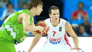 05.09.2015., Arena Zagreb, Zagreb – EuroBasket 2015., skupina C, 01. kolo, Hrvatska – Slovenija. Foto: PIXSELL 05.09.2015., Arena Zagreb, Zagreb – EuroBasket 2015., skupina C, 01. kolo, Hrvatska – Slovenija. Foto: PIXSELL