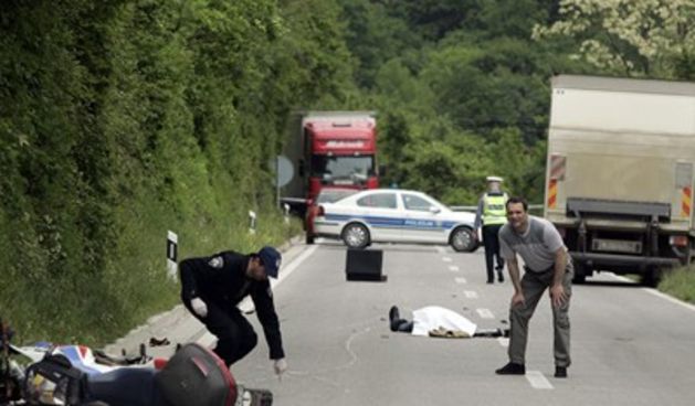 Prometna, poginuo motociklist (Foto: Srećko Niketić/CROPIX)
