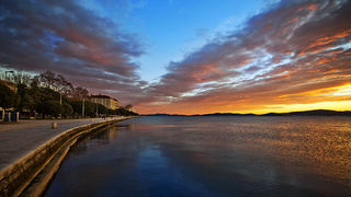 Zadarski suton 7. siječnja 2013. (foto:Saša Čuka)