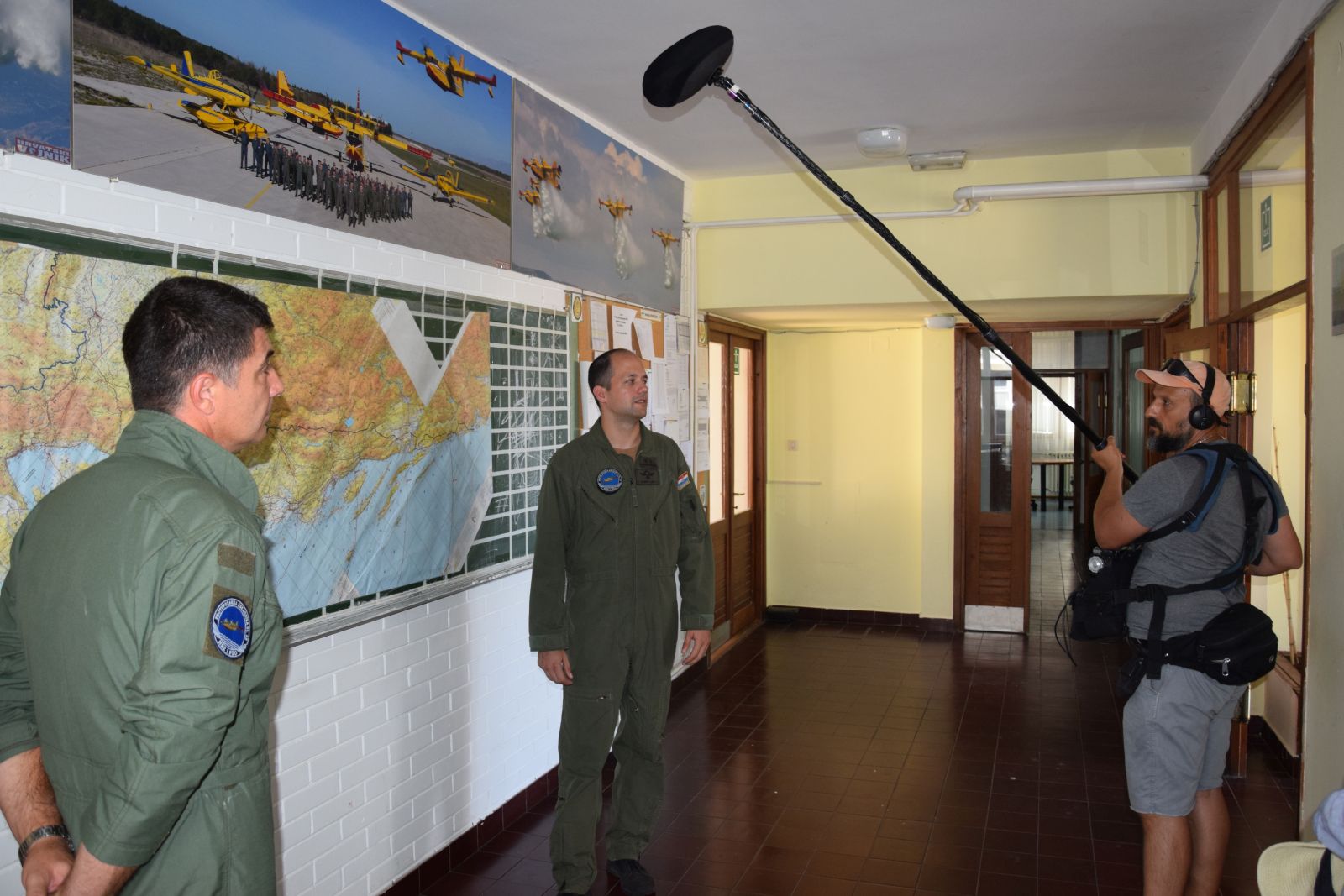 Piloti Protupožarne eskadrile sudjelovali u austrijskom dokumentarcu “Bura” Piloti Protupožarne eskadrile sudjelovali u austrijskom dokumentarcu “Bura”