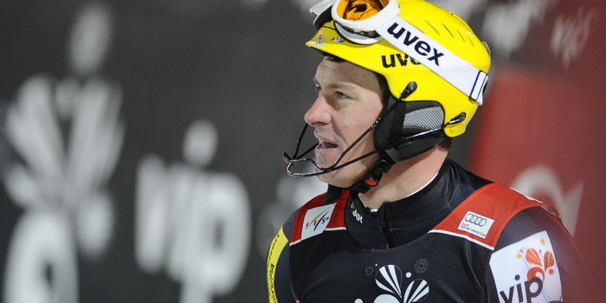 Zagreb, 050112.
Sljeme – Vip Snow Queen Trophy 2012.
Slalomska utrka FIS Svjetskog kupa na Sljemenu za muskarce.
Na slici: Ivica Kostelic.
Foto: Damir Krajac / CROPIX