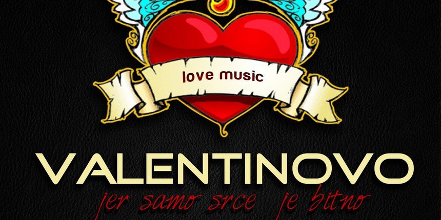 Valentinovo plesni show plakat Valentinovo plesni show plakat