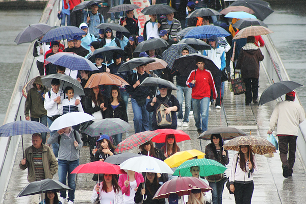 Dolazak sudionika SKM u Zadar (Foto:Saša Čuka)