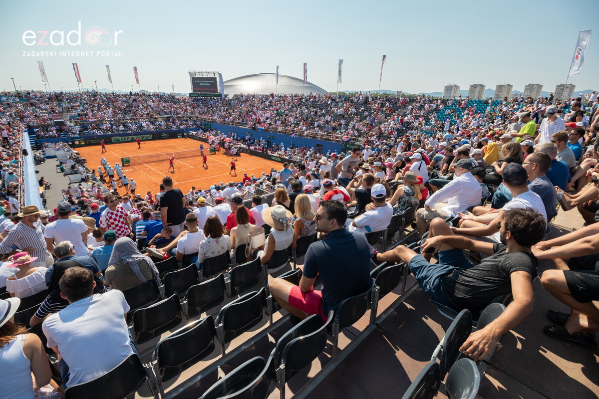 Davis Cup: Vruća navijačka atmosfera u meču Ćilića i Querreya